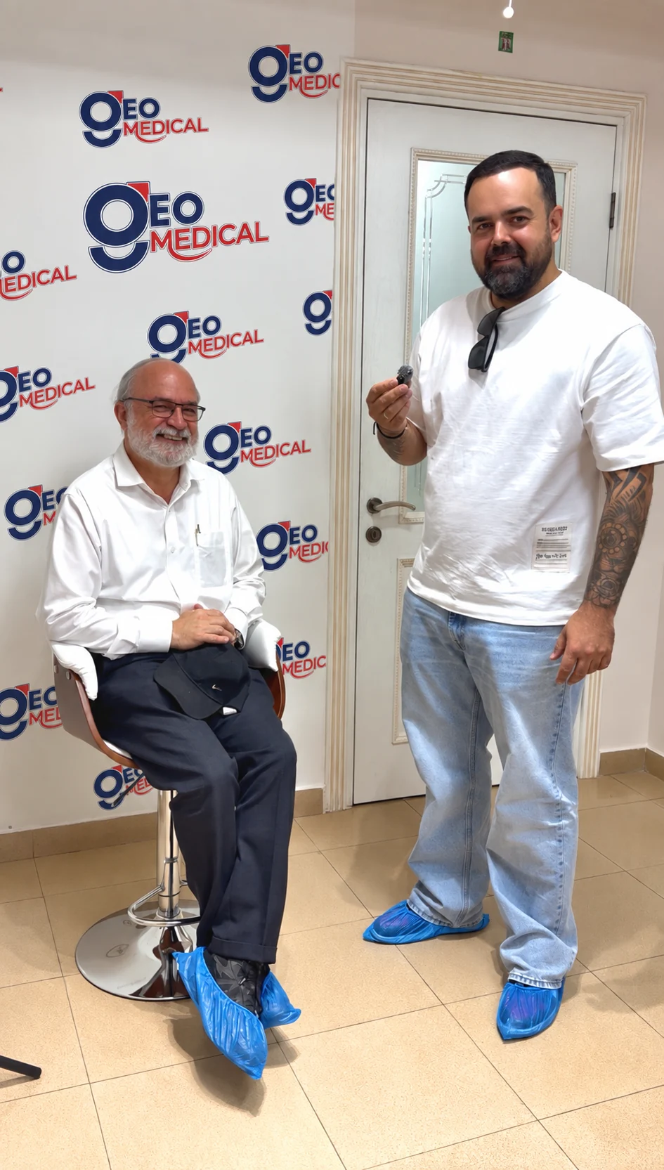 ארתור במרפאה בטביליסי