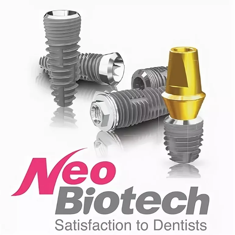 שתל דנטלי של NeoBiotech בתקריב